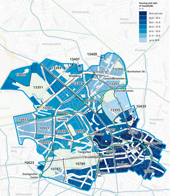 rent ratio mitte 